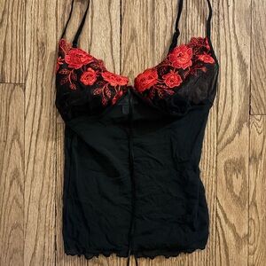 vintage floral tank top